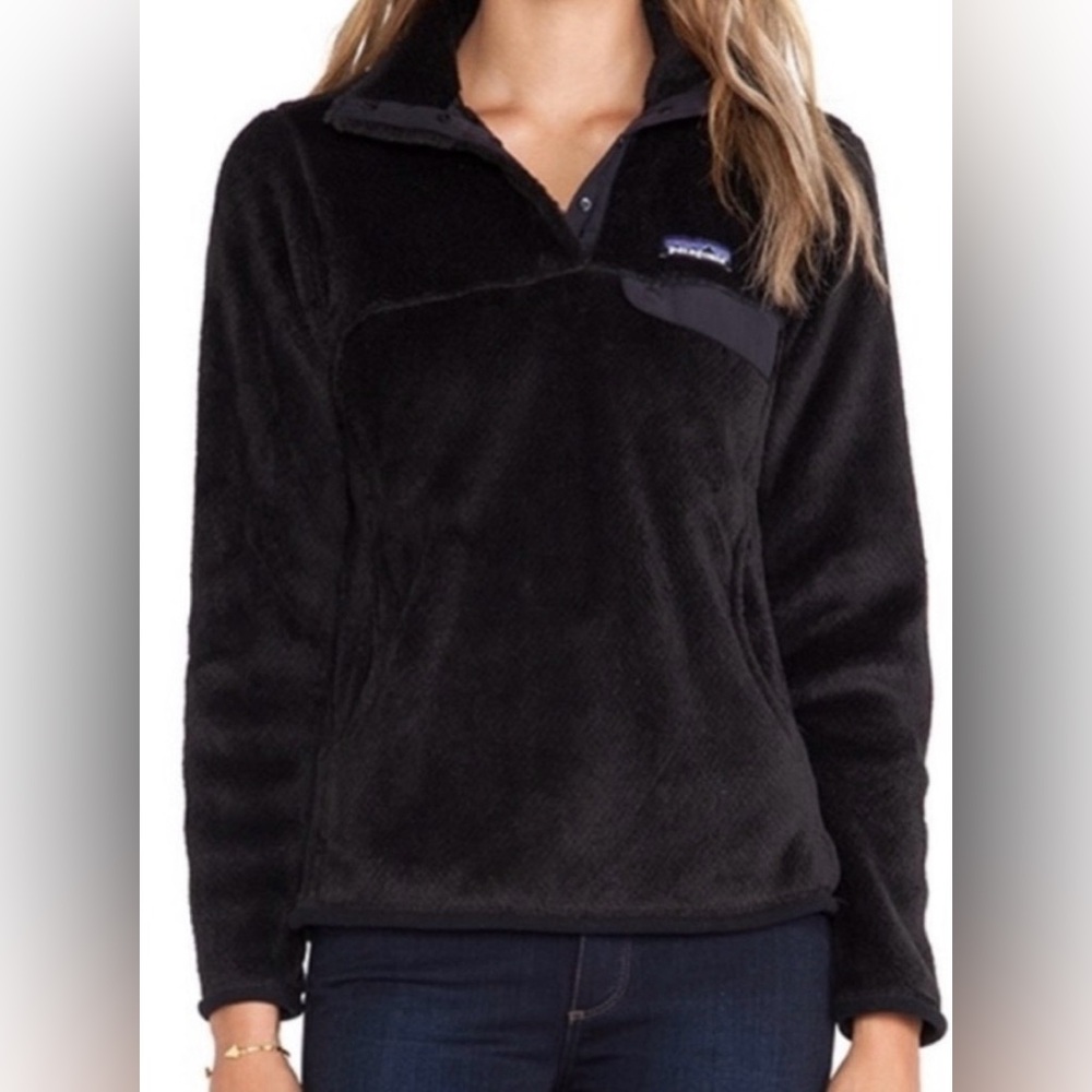 Patagonia | Re-Tool Snap-T® Pullover | Black | Women’s Size Small